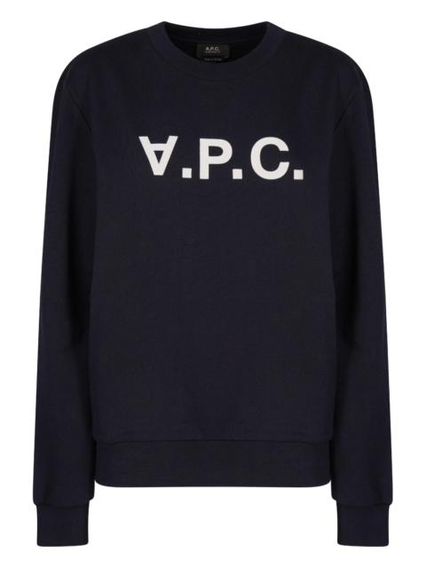 A.P.C. A.P.C. Women Felpa Girocollo Stampa Logo