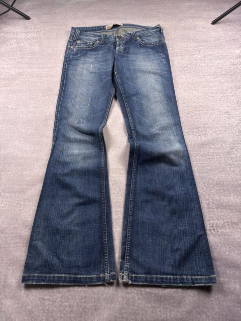 Other Designers Le Grande Bleu (L.G.B.) - Vintage Y2K Opium LGB Style Japanese Flared Denim Jeans