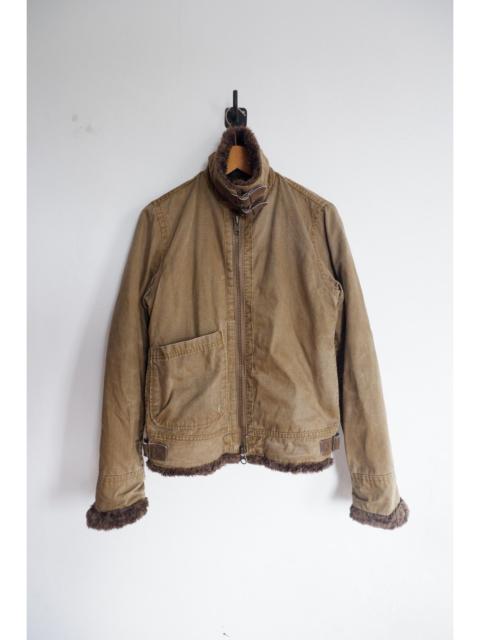 Other Designers Le Grande Bleu (L.G.B.) - Vintage Johnbull Fur Linning Military Jacket