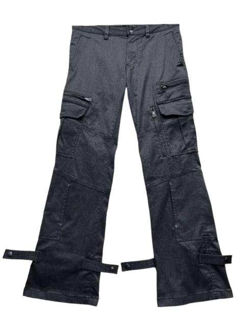 Other Designers Issey Miyake × Tete Homme - FYE🔥 90’s TETE HOMME Multipocket Bondage Flare Cargo