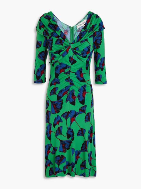 DIANE VON FURSTENBERG Jim printed jersey dress