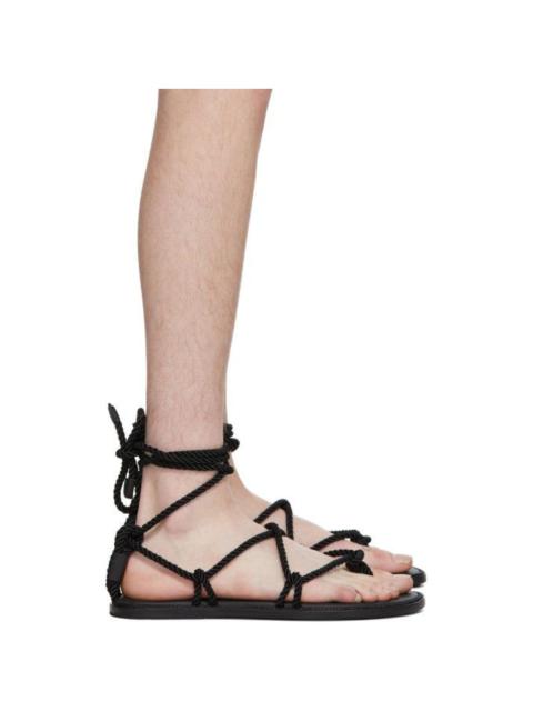 Ann Demeulemeester SS20 Rope Sandals