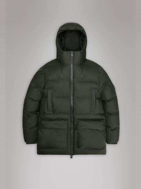 RAINS Alta Long Puffer Cargo Jacket