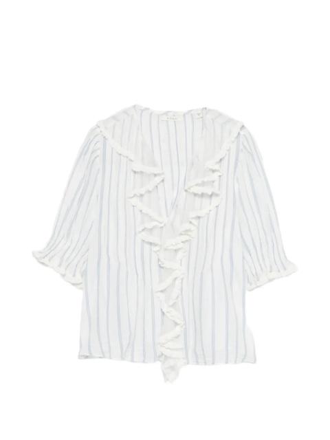 DÔEN Henri Top in Saint-Aurelie Stripe