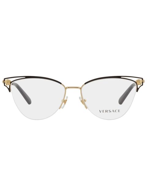 VERSACE Open Box - Versace Demo Cat Eye Ladies Eyeglasses VE1280 1433 55