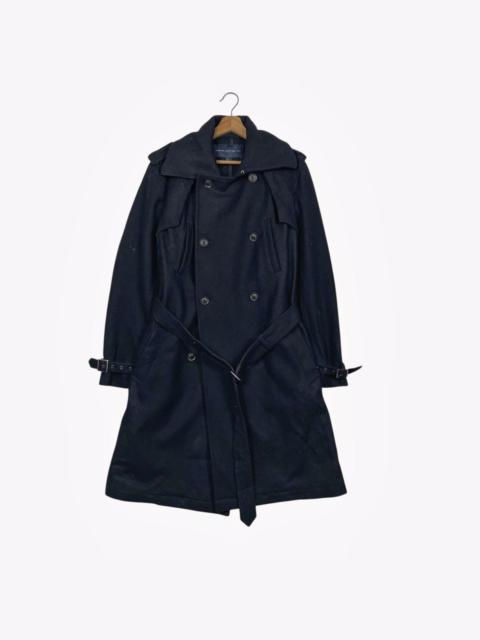 Other Designers French Connection Double Breasted Wool Trenchcoat
