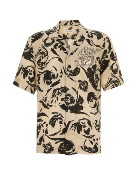 Dries Van Noten Dries Van Noten Men Printed Viscose Carltone Shirt
