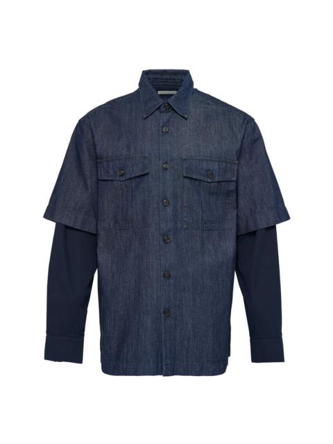 Dries Van Noten Loose Fit Patch Pockets Shirt
