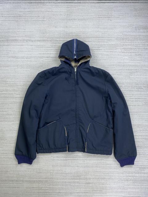 Other Designers Vintage 80s Weathercaster Made In USA Bomber Hoodie Jacket