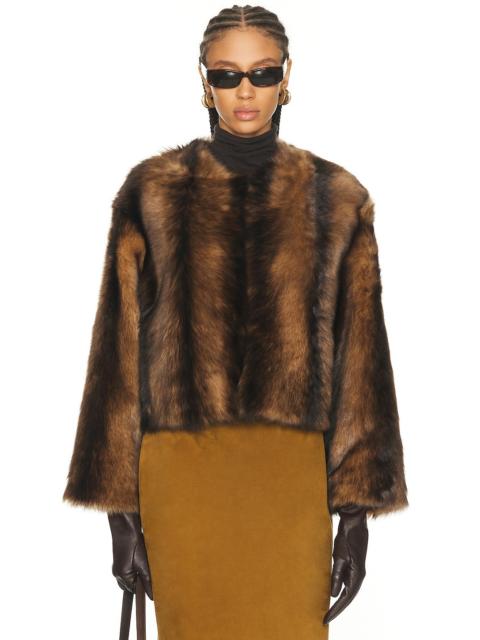 NILI LOTAN Elan Shearling Jacket
