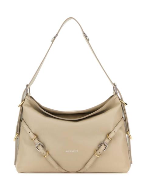 Givenchy Givenchy Women Sand Leather Medium Voyou Shoulder Bag