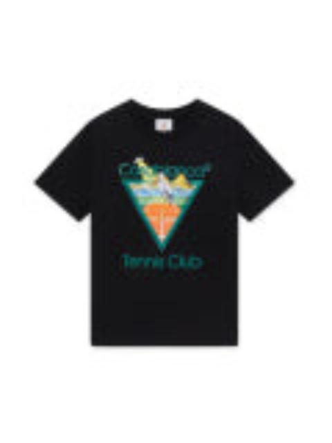 CASABLANCA Casablanca Men Tennis Club Icon Printed Classic T-Shirt