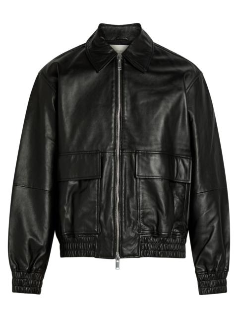 Studio Nicholson Studio Nicholson Piston Leather Jacket