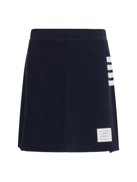 Thom Browne Thom Browne 4-bar Piqué Mini Skirt