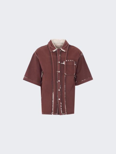 Marni Shirt Tobacco