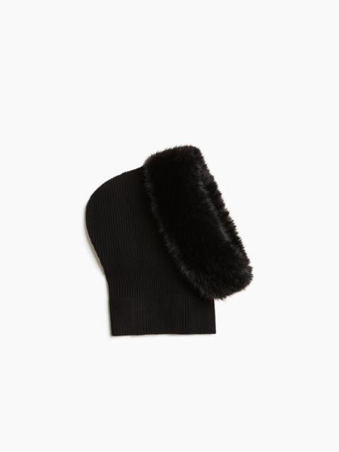 NINA RICCI Faux Fur Hood
