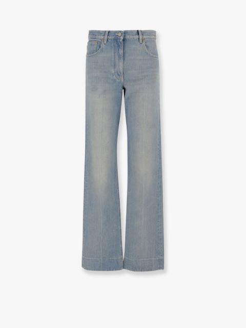 Valentino Valentino Stone-Washed Denim Jeans