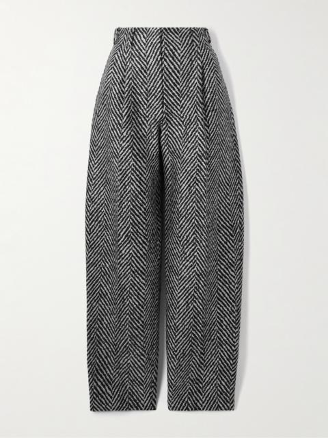 Givenchy Striped Wool-blend Tapered Pants