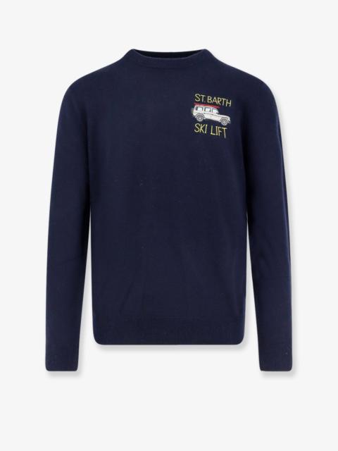 Other Designers MC2 SAINT BARTH - Mc2 Saint Barth Heron Light Embry Wool Blend Sweater