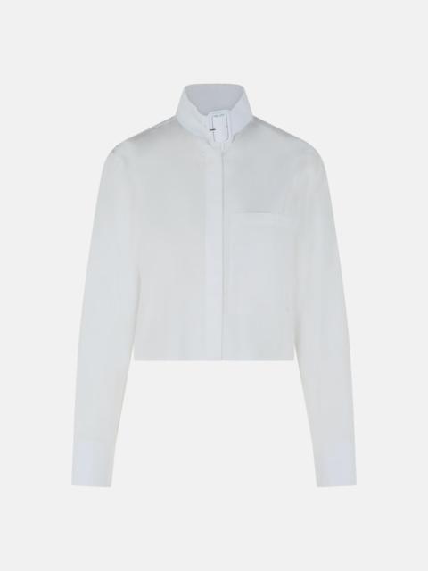 courrèges WHITE COTTON SHIRT