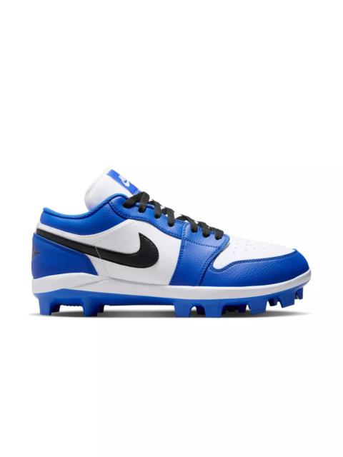 Jordan 1 Retro MCS Low "Game Royal/Black/White" Men's Baseball Cleat