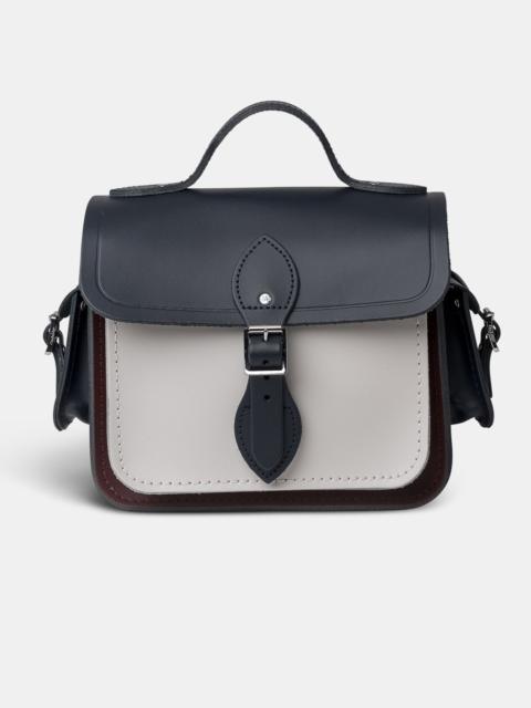 Cambridge Satchel The Traveller -  Clay, Oxblood & Navy