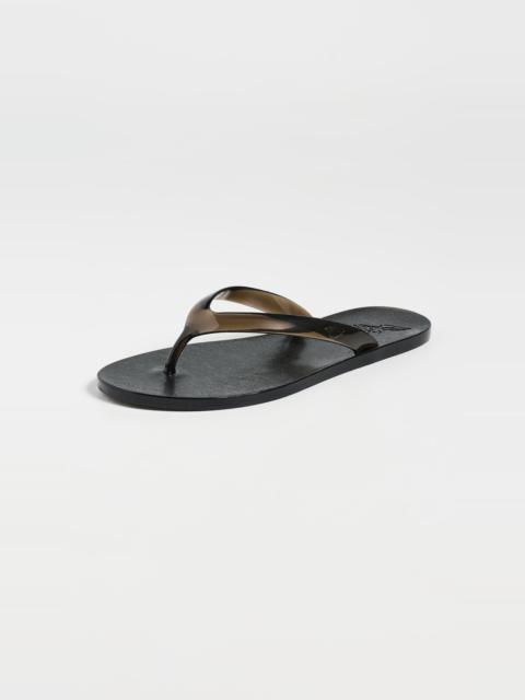 ANCIENT GREEK SANDALS Jelly Flip Flops