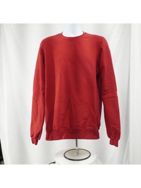 Rick Owens DRKSHDW Pull Over Crewneck Cherry Red FW19 Larry