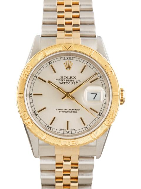 ROLEX Pre-Owned Rolex Datejust Thunderbird Ref 16263 Silver Dial