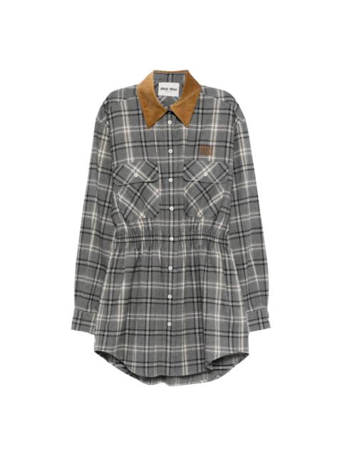 Miu Miu Miu Miu Grey Dresses - Day Dresses Women