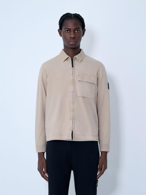 Stone Island Logo Patch Overshirt