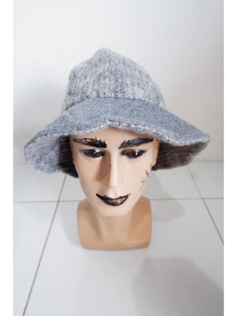 Vintage Stetson Silver Feather Wool Bucket Hat | 57cm