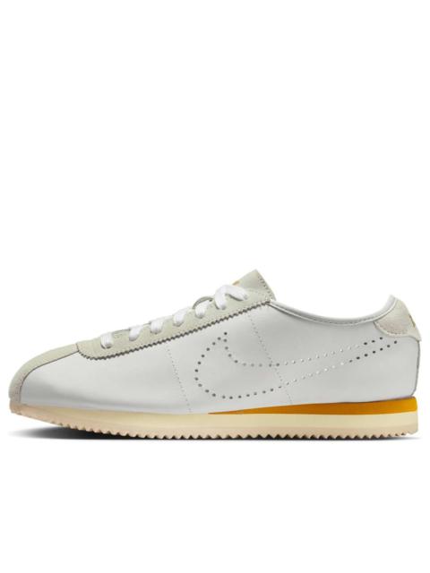 (WMNS) Nike Cortez 'White Bronze Perforated Swoosh' HQ1841-100