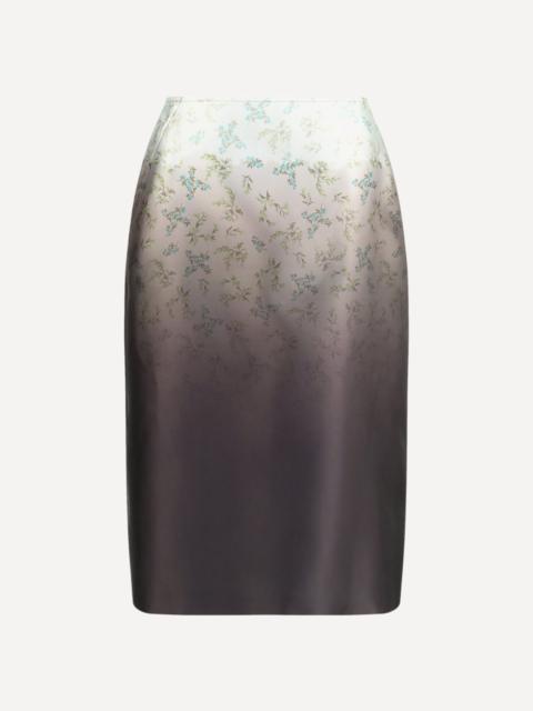 Jil Sander Silk Printed Skirt