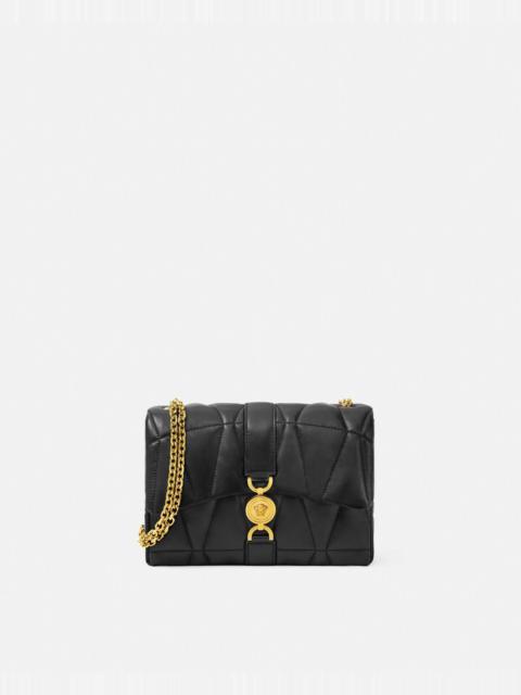 VERSACE Kleio Quilted Shoulder Bag