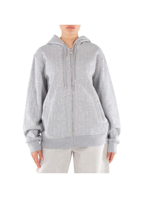 Other Designers Michael Kors Long Sleeve Zip-Up Hoodie
