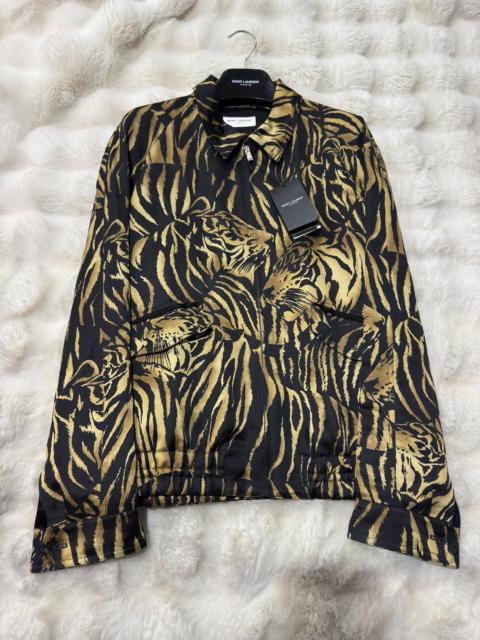 SAINT LAURENT Brand new Saint Laurent (SLP) tiger-print jacket.