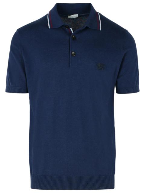 Etro Etro Navy Cotton Polo Shirt