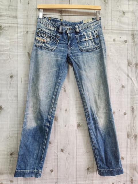 Diesel Kinkey Diesel Denim Bush Pants Made In Italy