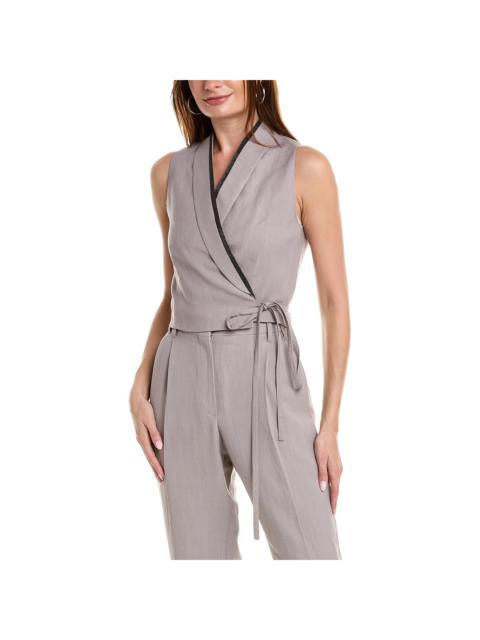 Brunello Cucinelli Linen-Blend Shirt