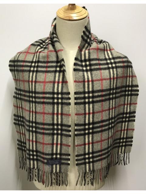 Other Designers vintage burberry scarf muffler wool