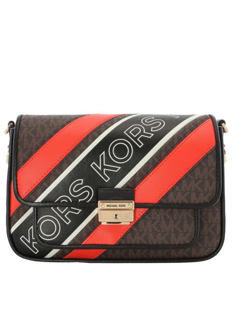 Other Designers Michael Kors Brown Ladies Signature Bradshaw Medium Messenger Crossbody Bag
