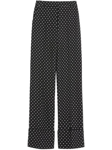 Valentino Supergran Plusdepois-print trousers