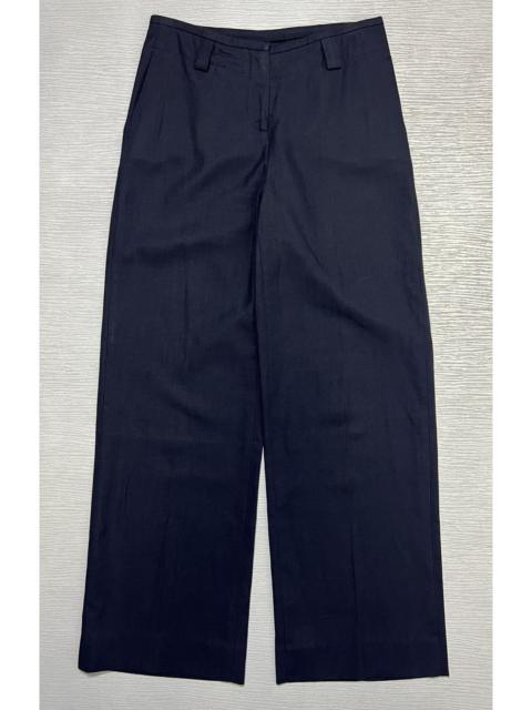 Loro Piana Loro Piana - Cotton/Flax Linen Wide Leg Trouser