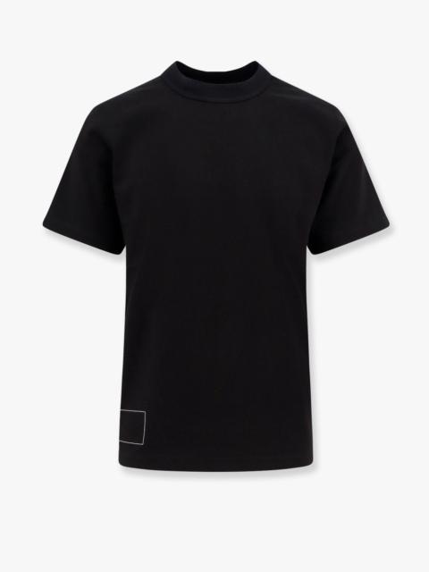 Cotton t-shirt with logo on the back