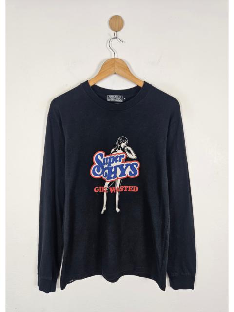 Hysteric Glamour Girl Wasted dizzy milky shirt