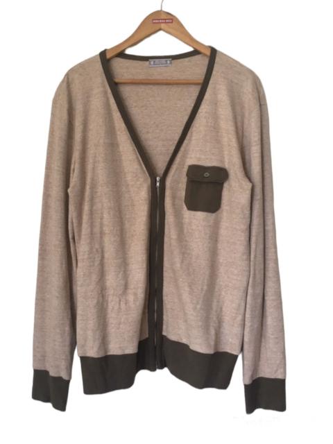 BEAMS PLUS Beams Zipper Pocket Cardigan