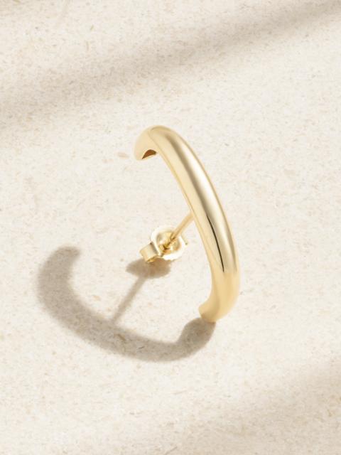 STONE AND STRAND Golden Glow 14-karat Gold Single Earring