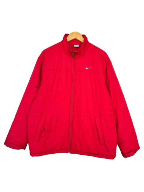 Vintage Nike Down Puffer Distressed Splash Travis Jacket