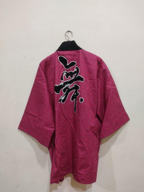 Other Designers Vintage - Vintage Pink Japanese Samurai Kimono